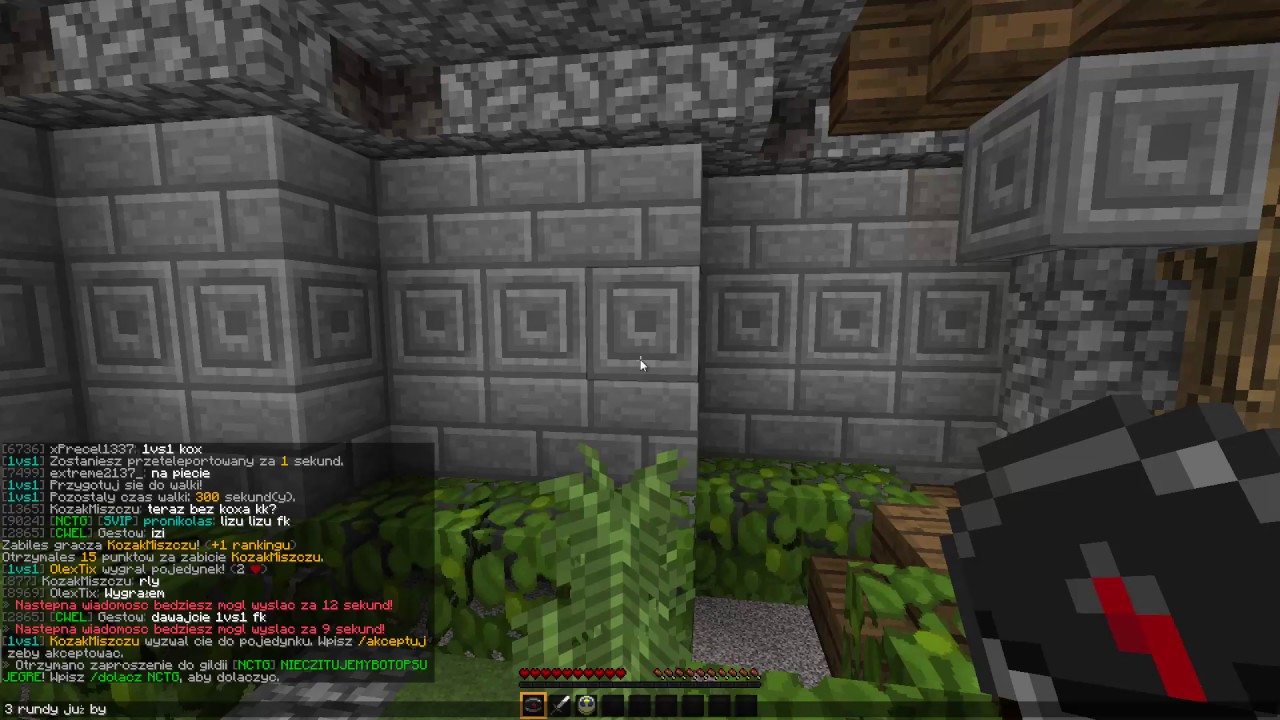 Minecraft CPVP: #8 Bitwa z OverCore'a na CPVP: OlexTix vs KozakMiszczu