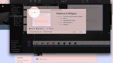 Sharing your iMovie to Google Classroom