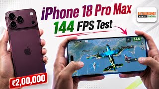 iPhone 18 Pro Max BGMI 144 FPS Test? 🔥 | Review, Launch Date & Gaming Performance screenshot 2