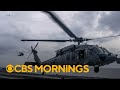 Navy fighter jet and helicopter crash in separate South China Sea incidents