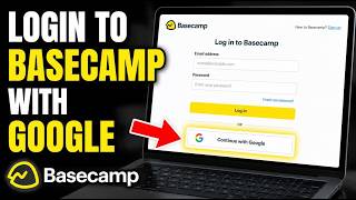 How to login to Basecamp with Google sign-in - Easy Tutorial