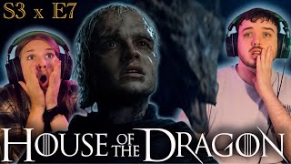 THE DRAGONS ARE FIGHTING 😱 | HOUSE OF THE DRAGON [S3 x E7] - THE DRAGON IN WINTER REACTION