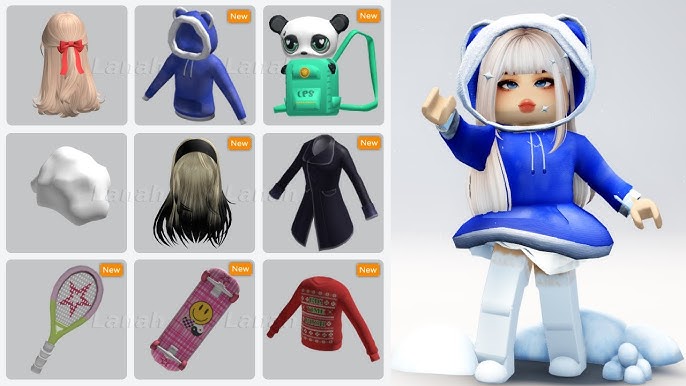 FREE items Make you BECOME POU in ROBLOX . How to get FREE ITEMS