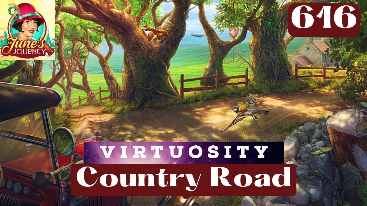 JUNE'S JOURNEY COUNTRY ROAD SCENE 616 (Hidden Object Game) YouTube