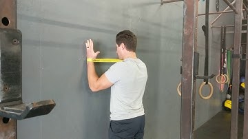 Wall Slide Shoulder Flexion with Banded External Rotation (ER)