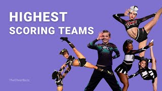 Top 15 Highest Scoring Teams at The Summit 2022 (US divisions) by TheCheerBuzz 11,294 views 1 year ago 19 minutes