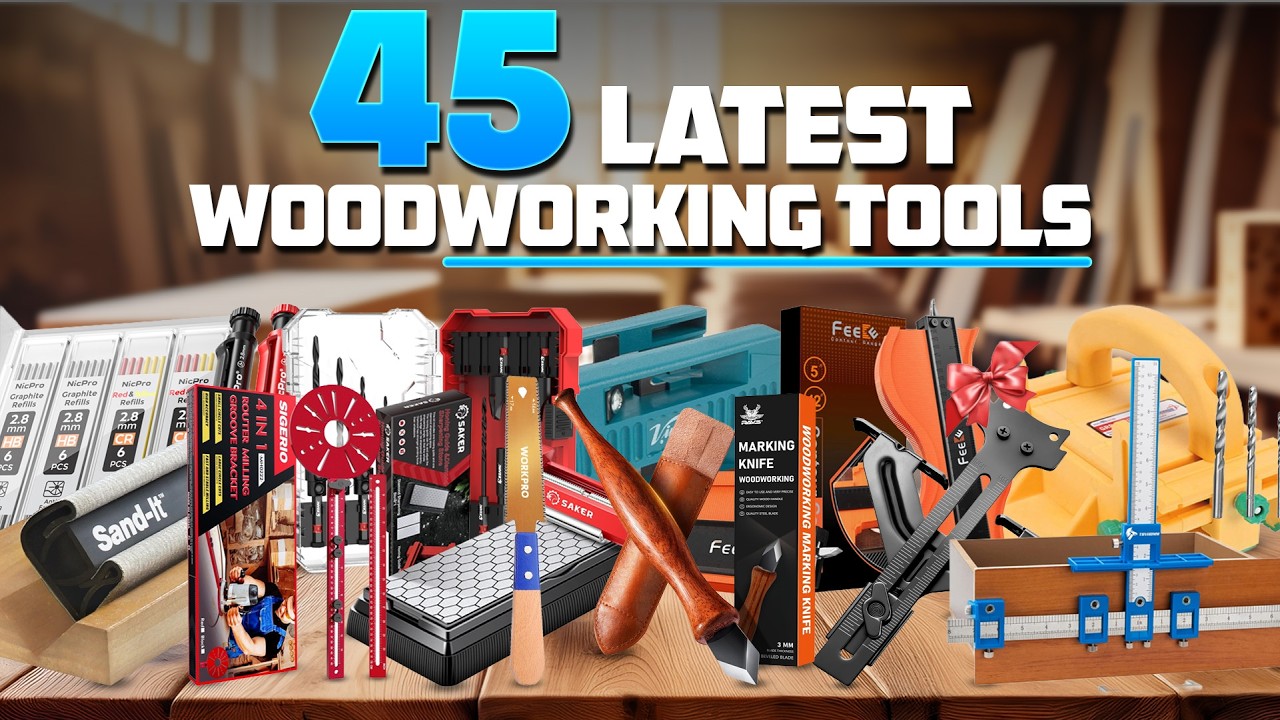 45 новейших деревообрабатывающих инструментов на Amazon, которые изменят вашу мастерскую!