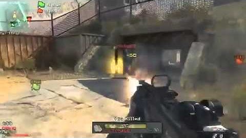 MW3 Multiplayer Gameplay Scar CTF on Dome