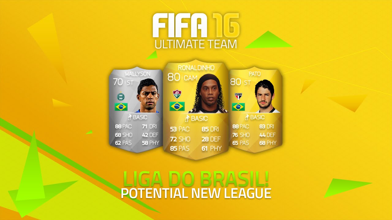 FIFA 16  BRAZILIAN LEAGUE CONFIRMED! 