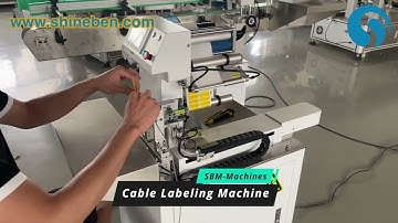 Semi auto Cable Labeling Machine | Cable Labeler | Labeling Machine for Wire
