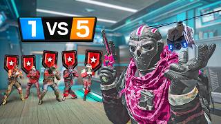 1 CHAMP Deimos vs 5 Coppers, Who Wins? (Rainbow Six Siege)