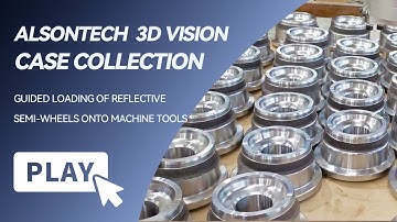 ALSONTECH 3D Vision for Reflective Semi-Wheel Machine Loading
