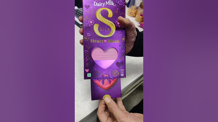 Cadbury Dairy Milk Silk Heart ❤️ Blush #shorts