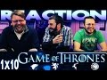 Game of Thrones 1x10 REACTION!! "Fire and Blood"