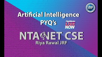 Artificial Intelligence PYQ’s - II | NTA UGC NET |