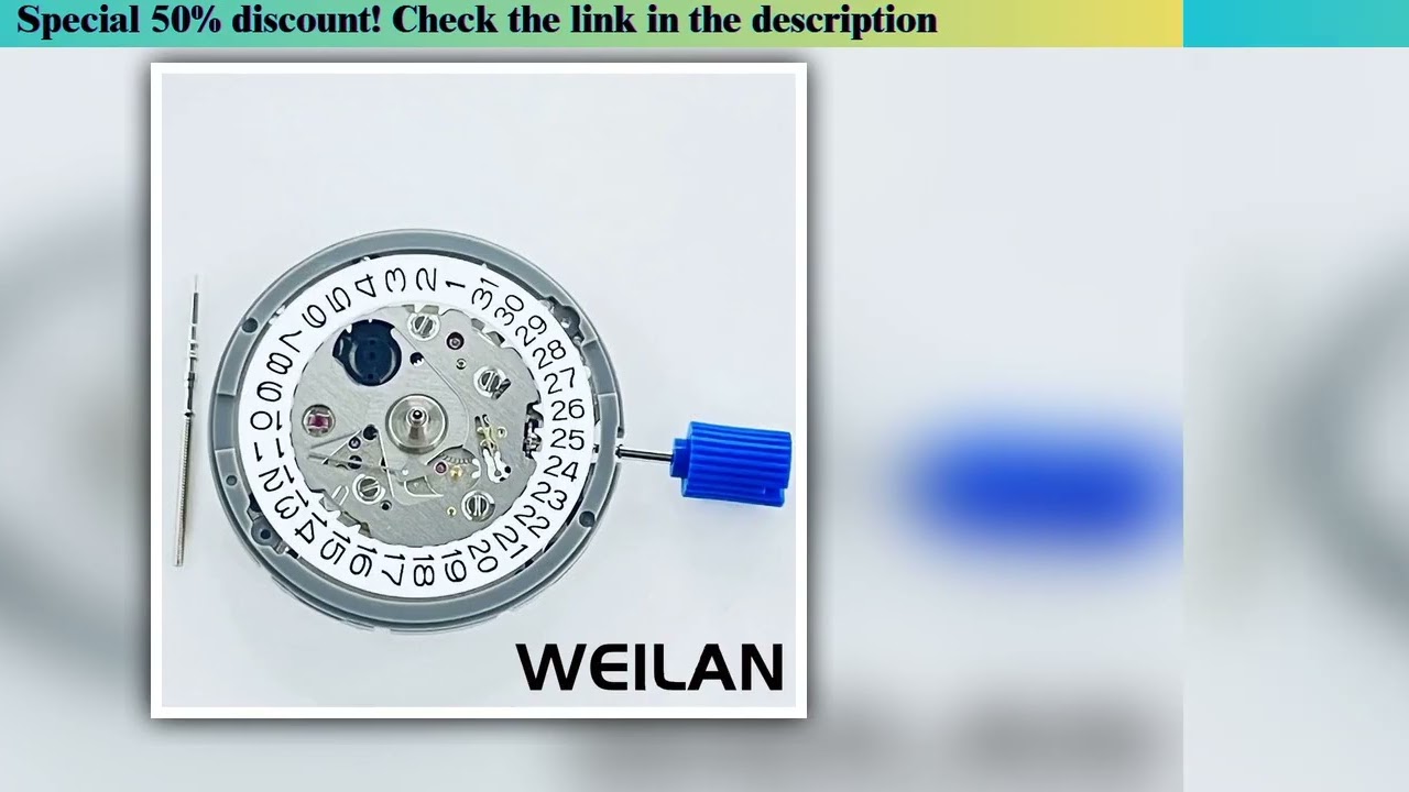 Hands-on NH35 Automatic Mechanical Movement High Accuracy 24 Jewels Mod Watch Replacement NH35A Date