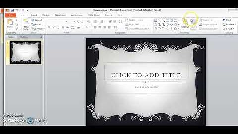 Class-5th Computer/ Ch-6 Creating a presentation using themes(practical)