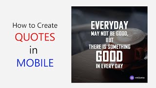 How To Make Quotes Posts in Mobile For Social Media in 2022 screenshot 5