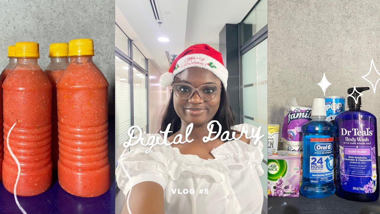 Digital Diary 4 : Days in the Life of a Single Girl Living in Lagos Nigeria | Shopping Haul 🌸🍀