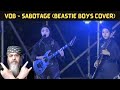 Metal dude reaction  vob  sabotage beastie boys cover live at taiwan pasiwali festival 2022