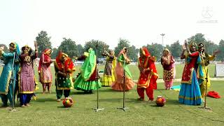 Gidha punjabi folk dance#ghg khalsa college gurusar sadhar