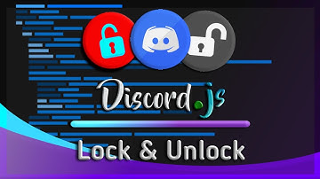 HOW TO MAKE DISCORD BOT | LOCK & UNLOCK COMMAND | #14