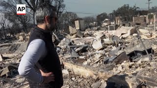 Pacific Palisades residents return to find their homes reduced to ashes by wildfires