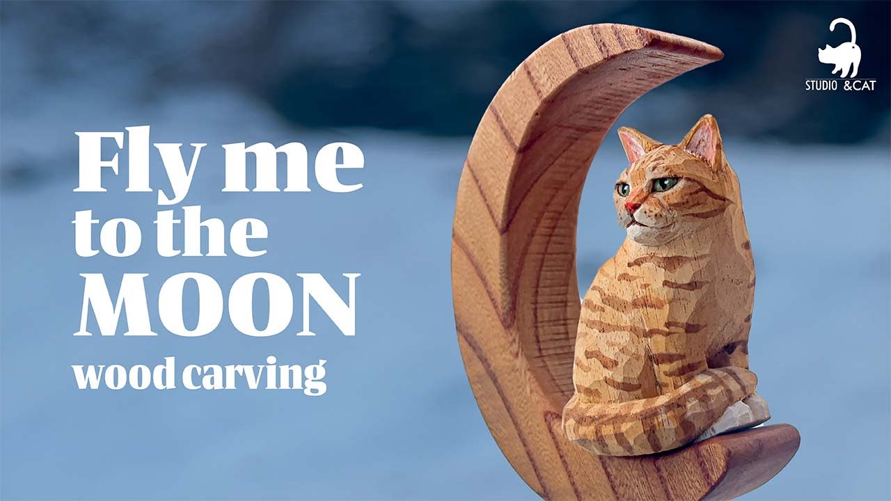 Fly me to the MOON/달타냥 모빌/우드카빙