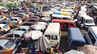 TroTro Life In Ghana - Most Popular Way To Get Around  - Kaneshi Station, Accra