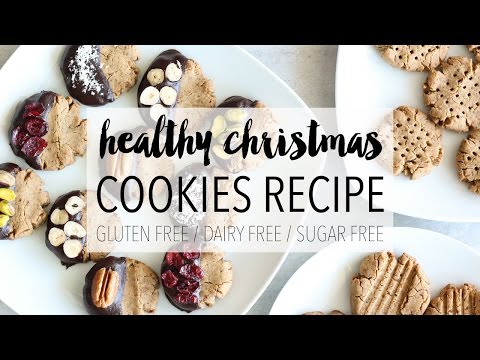 Healthy Christmas Cookies | Easy DIY Holiday Treats Recipe