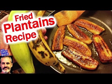 Fried Plantains Recipe ...Sweet Platanos Maduros