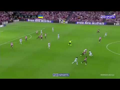 ملخص مباراة برشلونة واتلتيك بلباو 1 0 هدف عالمي وجنون المعلق وهدف ملغي لاتلتيكو بلباو اخر دقيقه