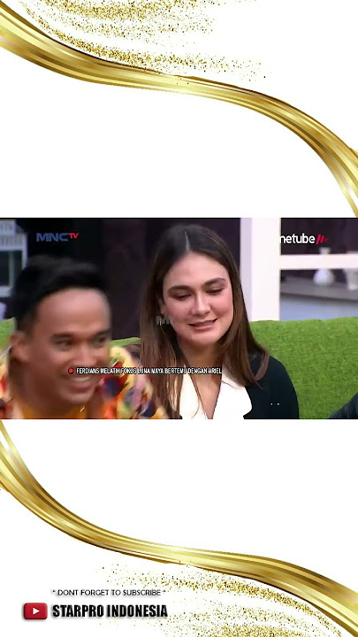 LUNA MAYA SALTING PAS NGELIAT ARIEL DATANG KESTUDIO TIBA TIBA - #shorts