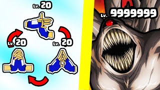 USING HAND SIGNS for MAX LEVEL SUMMON JINCHURIKI in Monster Fight