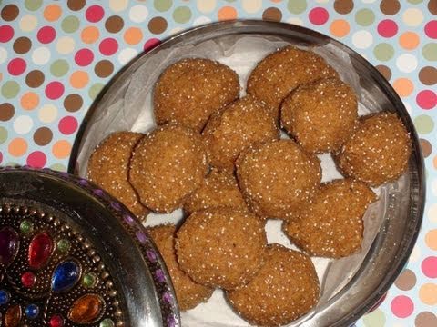 Churma Laddoo Video Recipe - Laddu Recipe (Wheat flour ladoo) | Bhavna