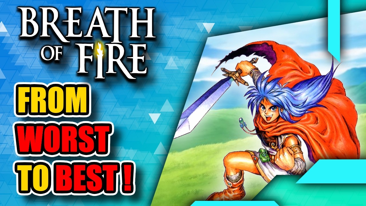 Рейтинг всех игр серии Breath of Fire от ХУДШЕЙ к ЛУЧШЕЙ!