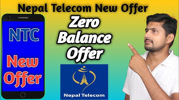 NTC Free Offer || NTC Zero Balance Call Offer || NTC New Offer