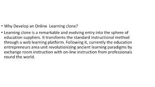 Learning Clone Scripts | Learning Script