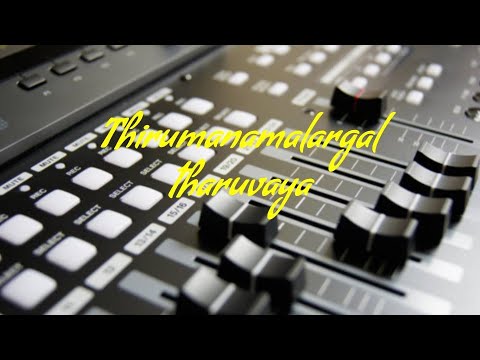 Thirumana Malargal Drums Instrumental  Poovellam Un Vaasam  Drums Instrumental Tamil  Remastered