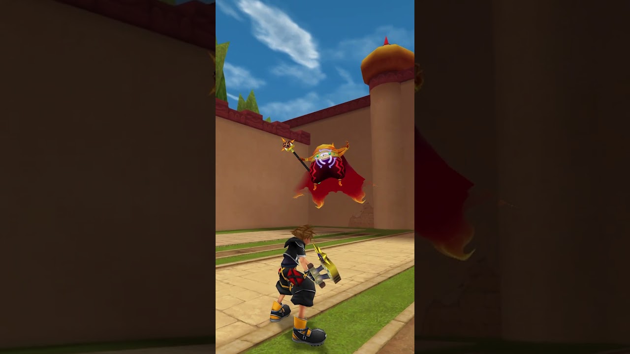 Exploit Volcano and Blizzard Lord's Weakness! #kh #kh2 #kingdomhearts #kingdomhearts2