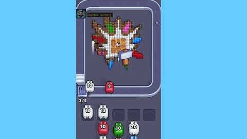 Pixel Flow Level 232. Walkthrough Gameplay 