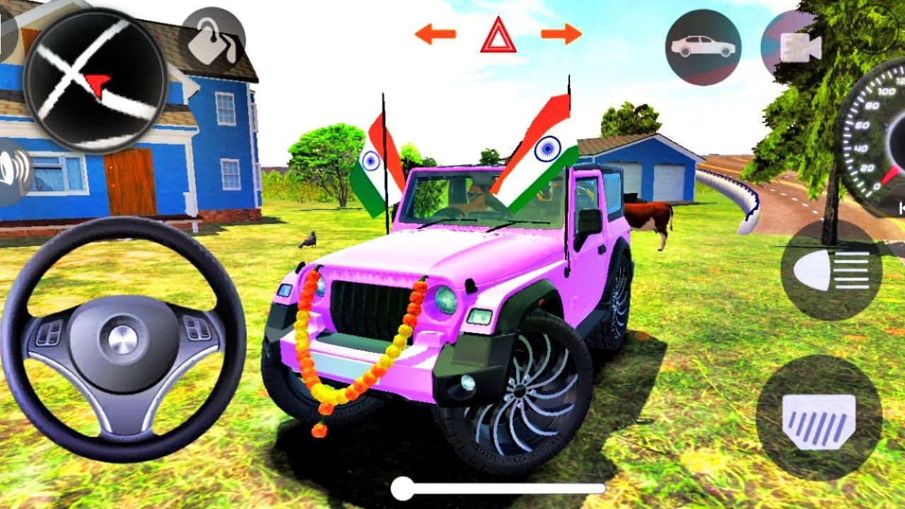 Modified Mahindra Thar Car Games: Indian Cars ( Gadi Wala Game ) Gadi Wala Android Gameplay2025