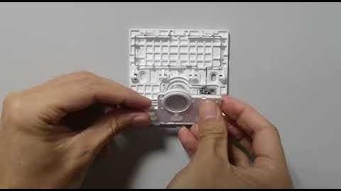 How to replace battery for Thinkbee framed wireless switch?