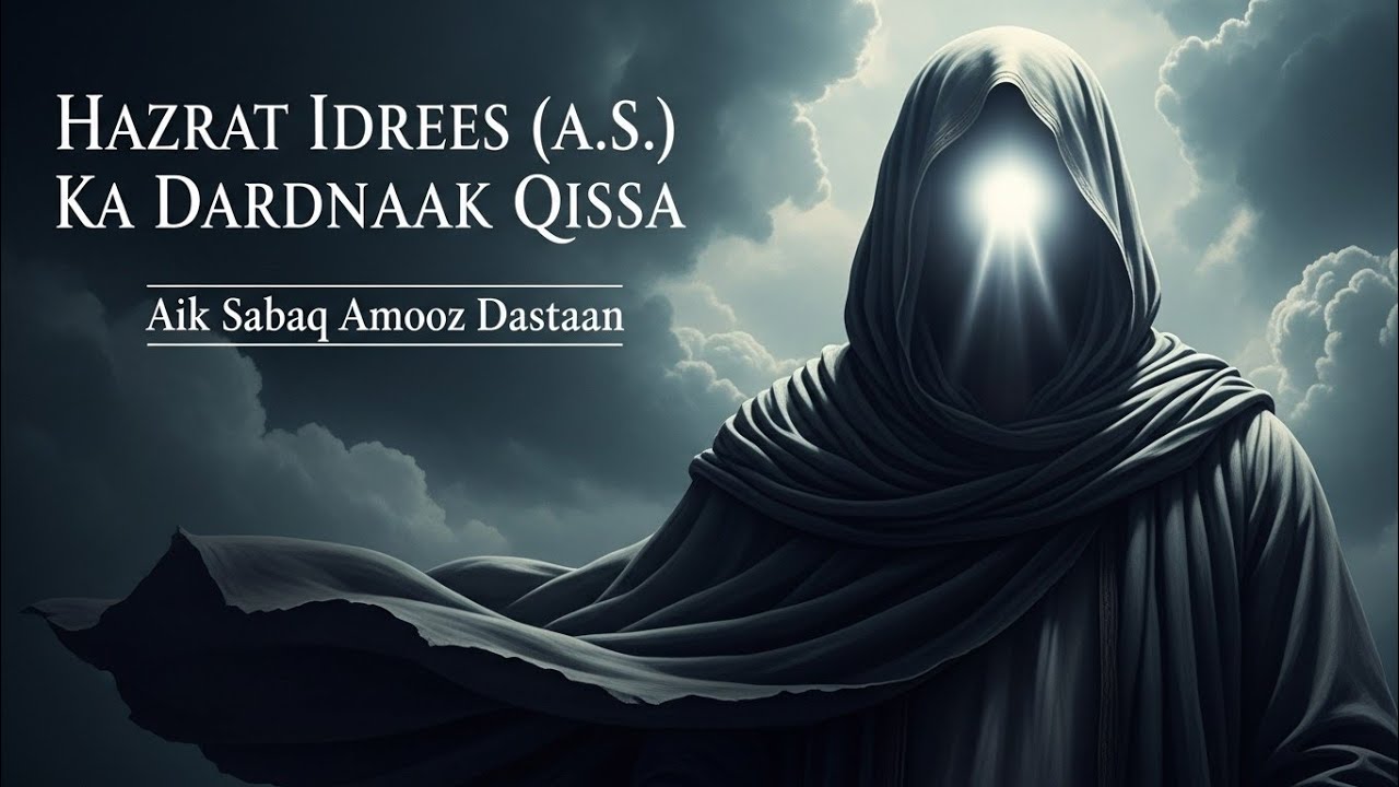 hazrat idrees ka waqia | islamic kahani | sabaq amoz waqiat | prophet idrees | 