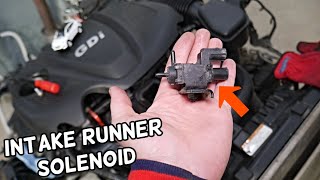 HOW TO TEST INTAKE RUNNER CONTROL SOLENOID ON HYUNDAI SANTA FE