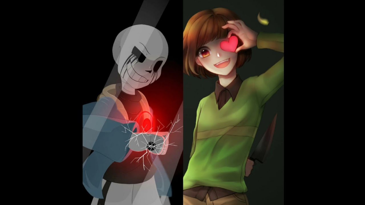 Killer Sans Vs Chara Stronger Than You [remake With Lycris] Youtube ...