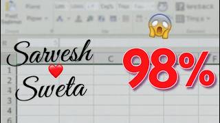 Excel Love Calculator ❤️ Check Love % Using Names  Fun Excel Trick 2026 screenshot 2