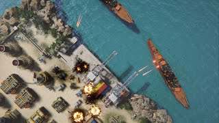 In Depth Look | New Armor Clash 2022 {RTS} | Massive Naval Battles with aircraft carrier | Epic ! screenshot 1