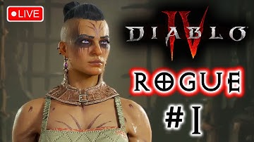 ROGUE BEGINNING – DIABLO 4 Rogue Gameplay Walkthrough Part 1