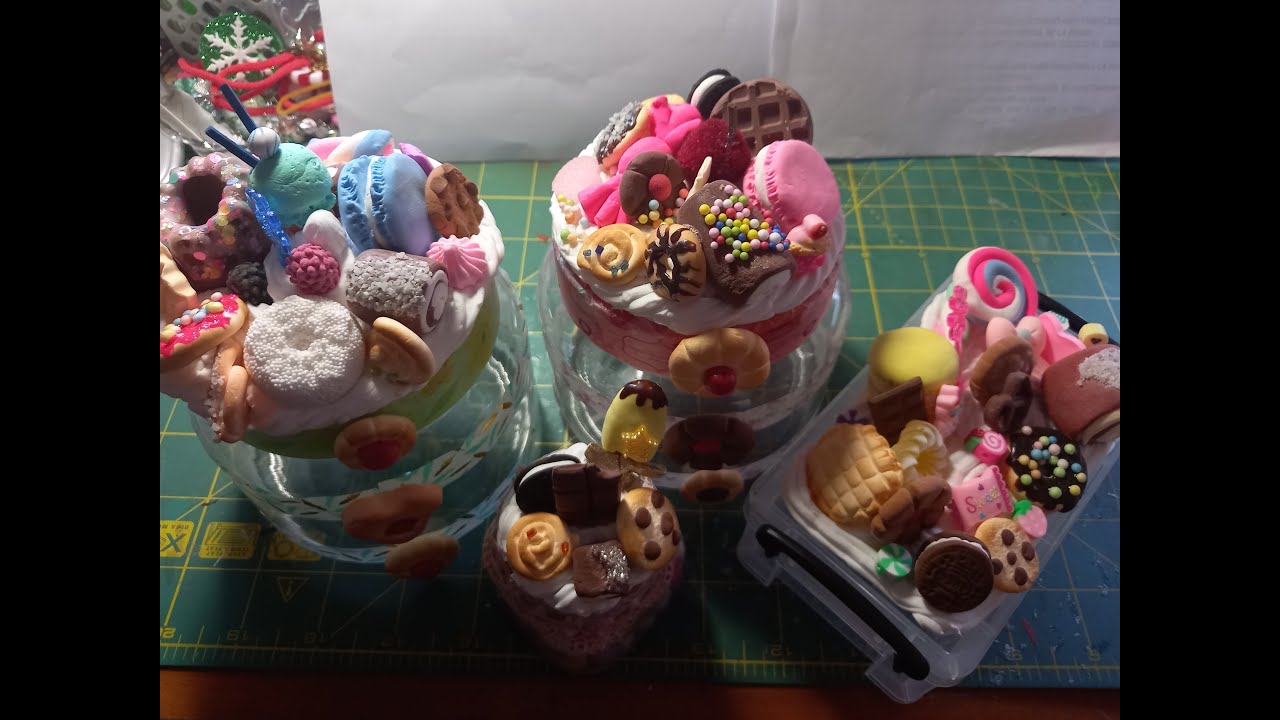 DECORANDO UN BOTE CON DULCES DE PASTA FLEXIBLE, ME ENCANTA